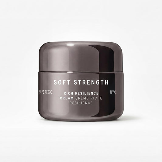 SUPEREGG Soft Strength Rich Resilience Cream: For restored and resilient skin. Rich cream with Siliphos®, 5GF & Neuropeptides, Ectoin. 50 ML 1.7 FL OZ