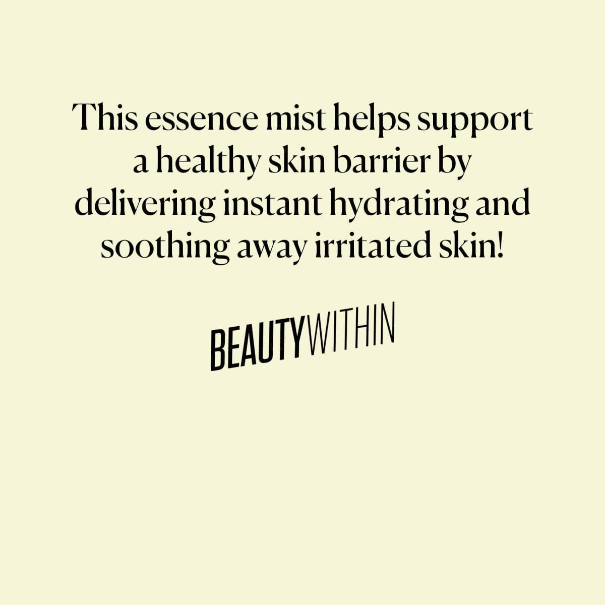 SUPEREGG Kind Atmosphere Biome Mist: for a Fresh, revitalized Complexion. Daily Defense Essence Mist with Centella Asiatica, Cicaria™, White Water Lily. 30 ML / 1 FL OZ