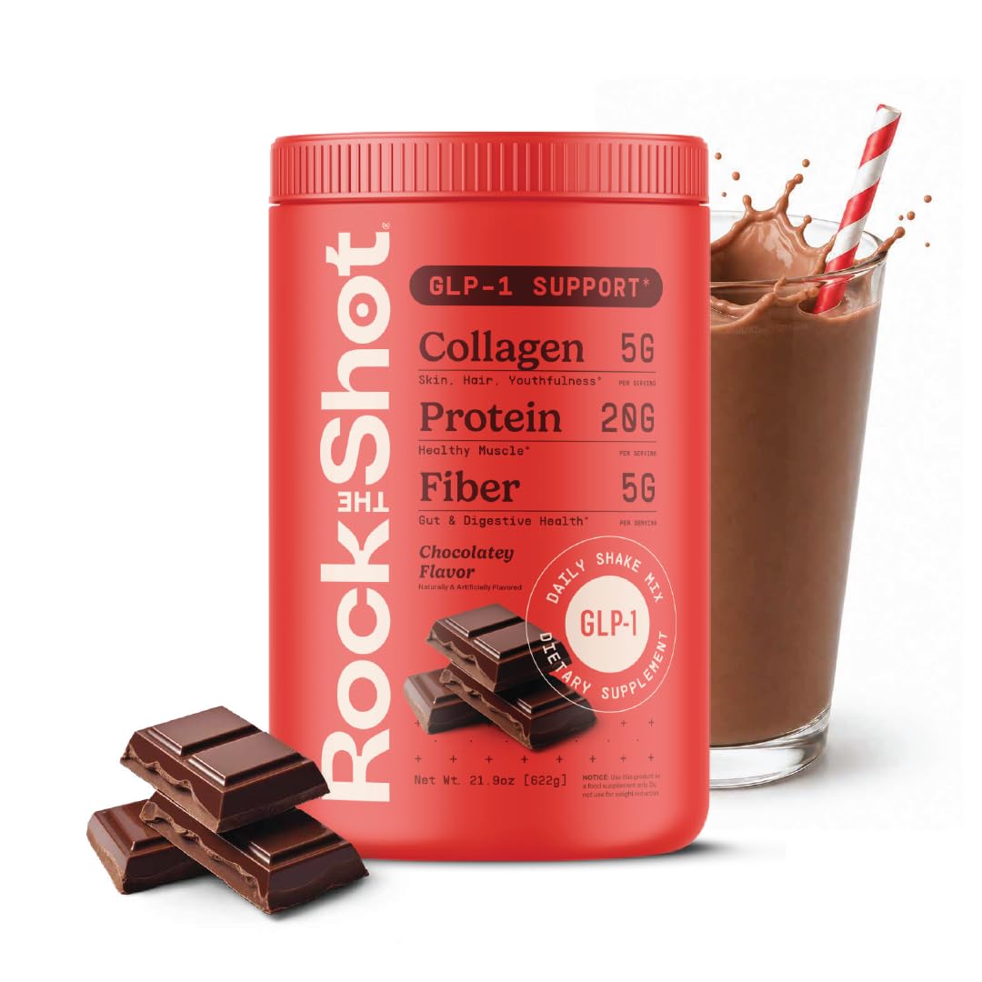 GLP-1 Supplement, Gut Health, Muscle Support, Fiber Protein Shake Chocolate