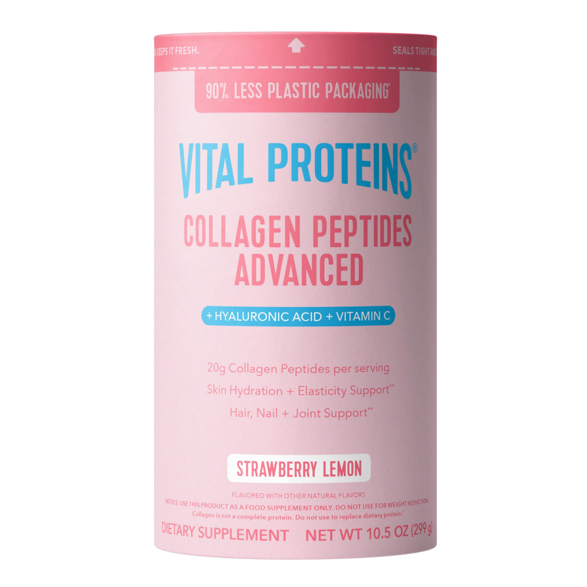 Vital Proteins Collagen Peptides Powder Advanced, Unflavored, 20oz