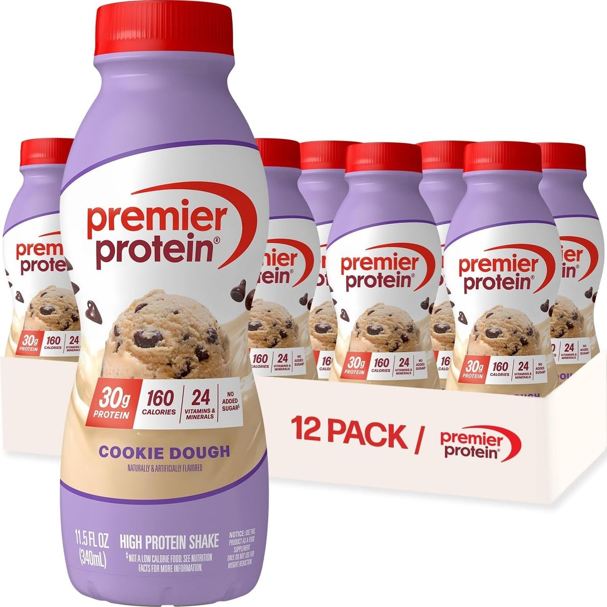 Premier Protein LIMITED EDITION 30g Shake, Orange Cream Swirl, 12 Pack