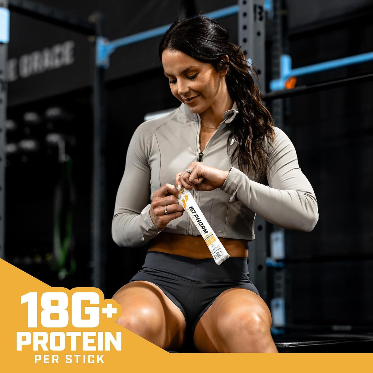 1st Phorm Protein Sticks, Breakfast Sausage, 18g Protein, 15 Count