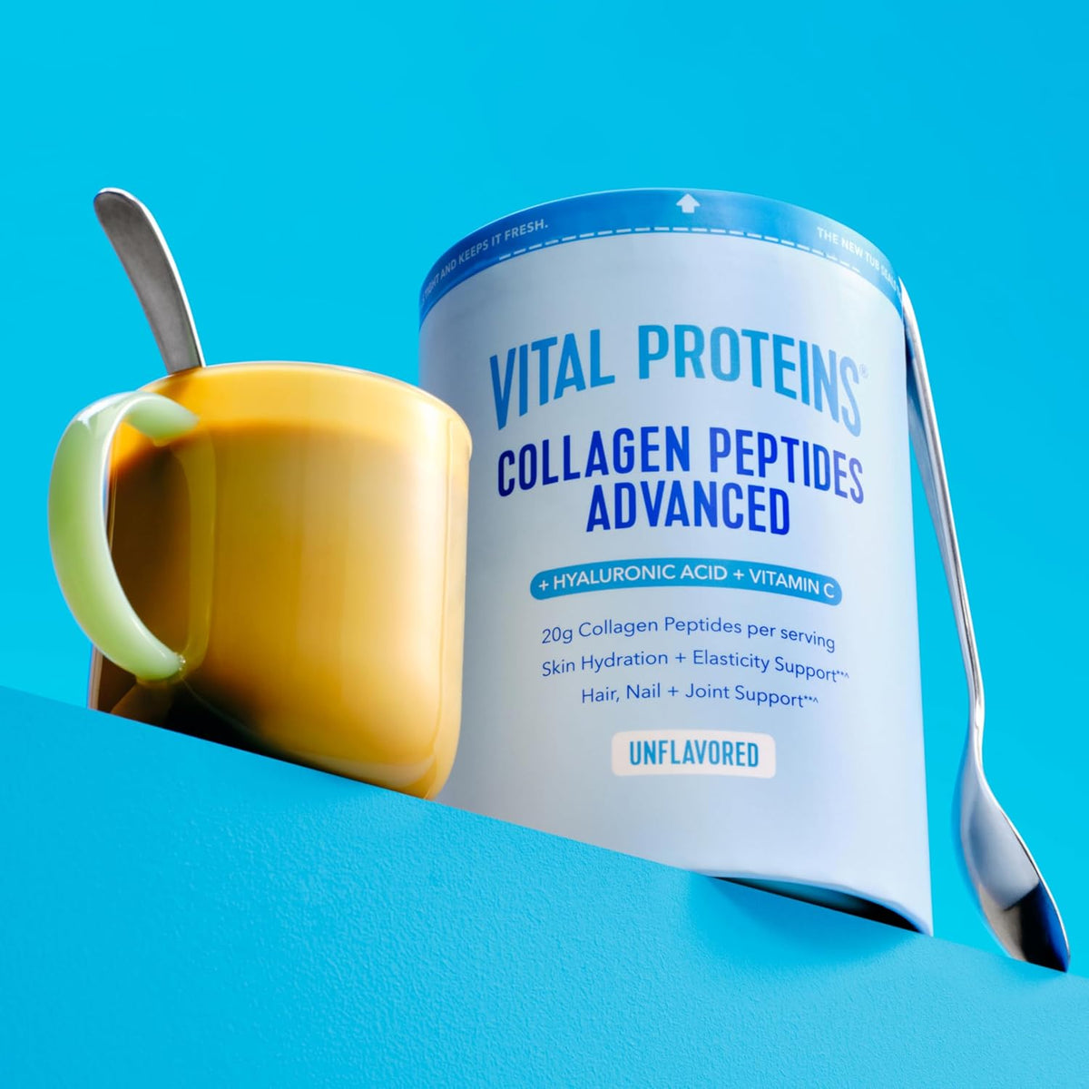 Vital Proteins Collagen Peptides Powder Advanced, Unflavored, 20oz